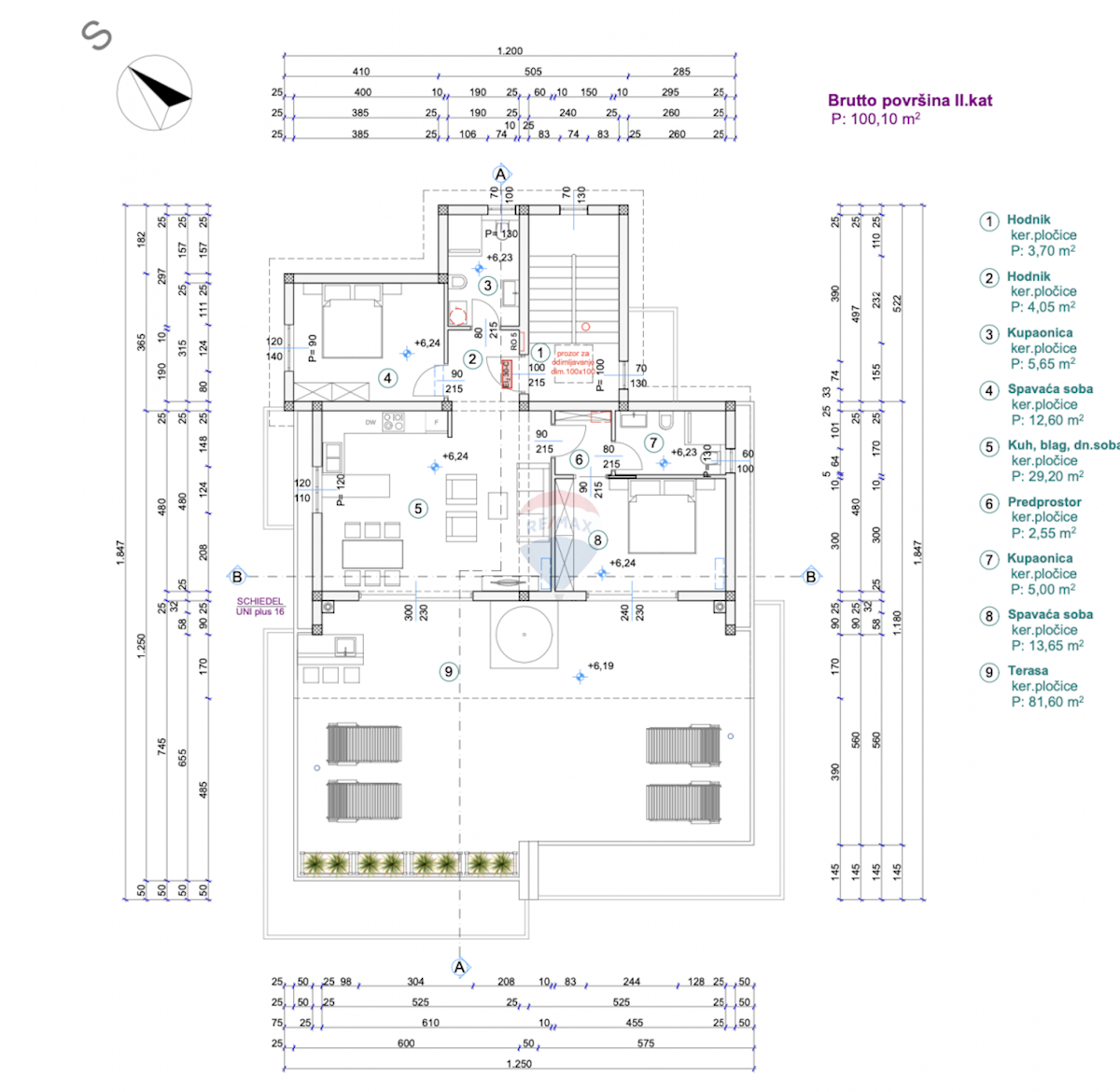 Appartamento Barbat na Rabu, Rab, 72m2