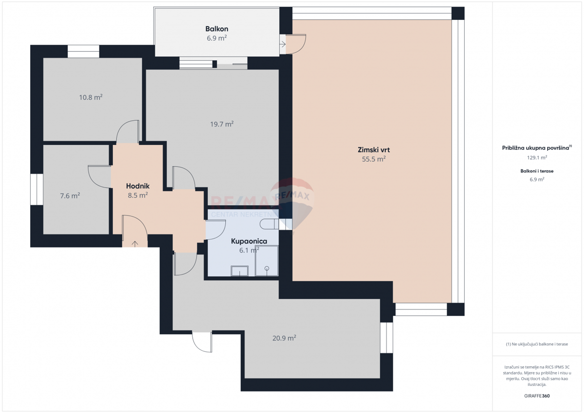 Appartamento Crikvenica, 136m2