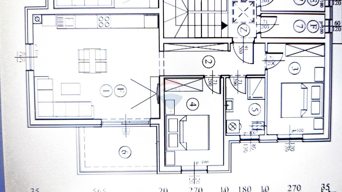 Appartamento Umag, 66,84m2
