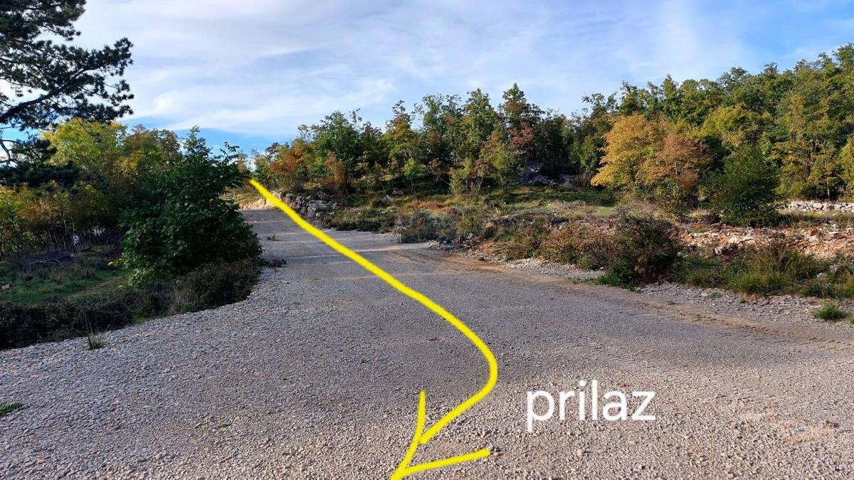 Terreno edificabile Breza, Klana, 587m2