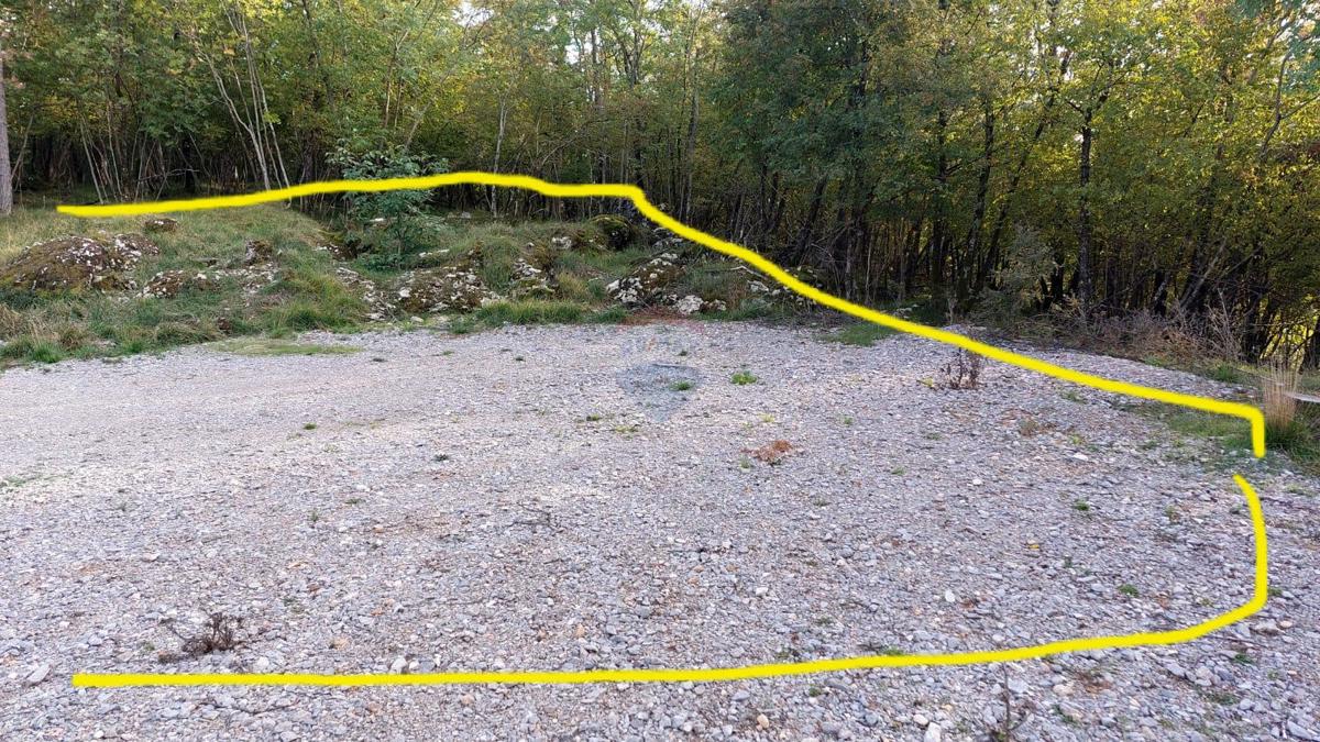 Terreno edificabile Breza, Klana, 587m2