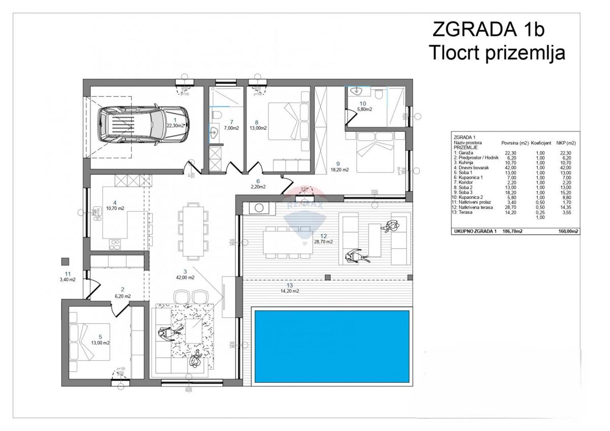 Terreno edificabile Rakalj, Marčana, 1.303m2