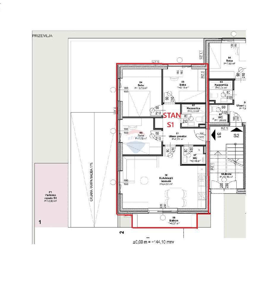 Appartamento Oporovec, Gornja Dubrava, 99m2