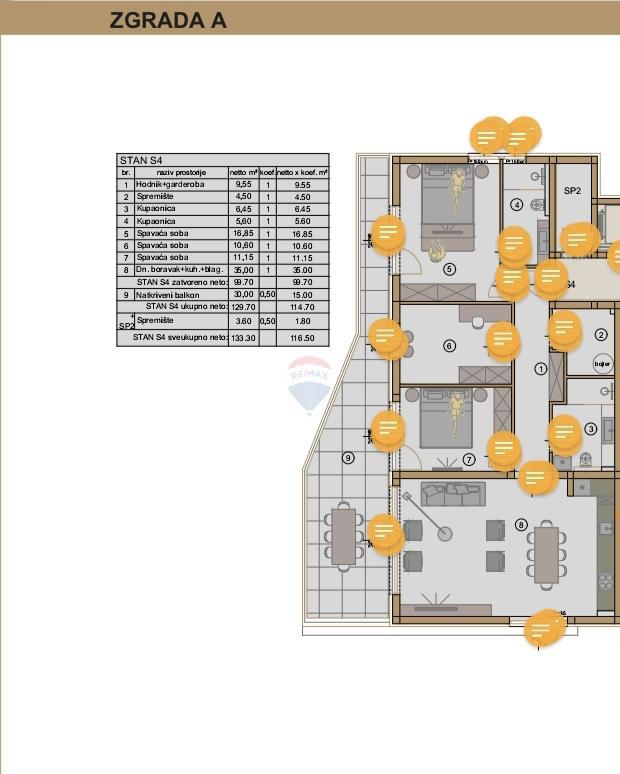 Appartamento Pješčana Uvala, Medulin, 116,50m2