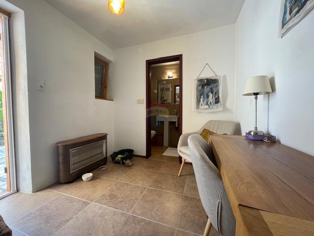 Isola di Krk, Dobrinj, casa con terrazza sul tetto e vista mare