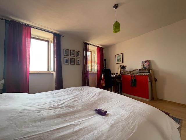 Isola di Krk, Dobrinj, casa con terrazza sul tetto e vista mare