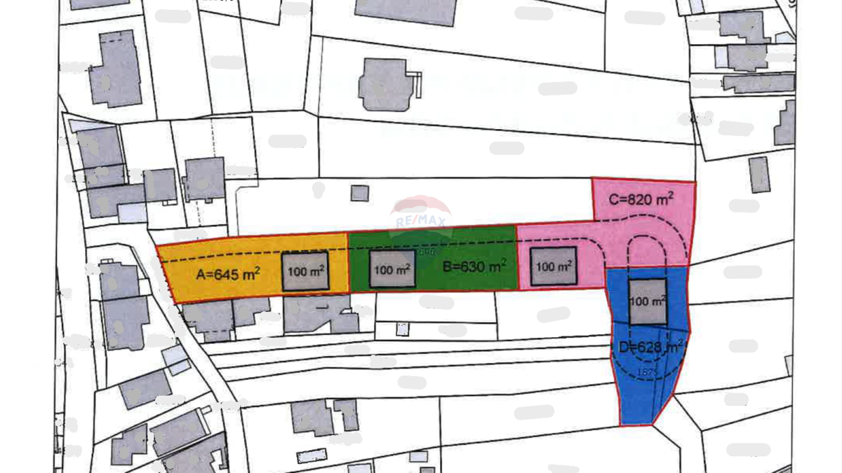 Terreno edificabile Granešina, Gornja Dubrava, 2.907m2