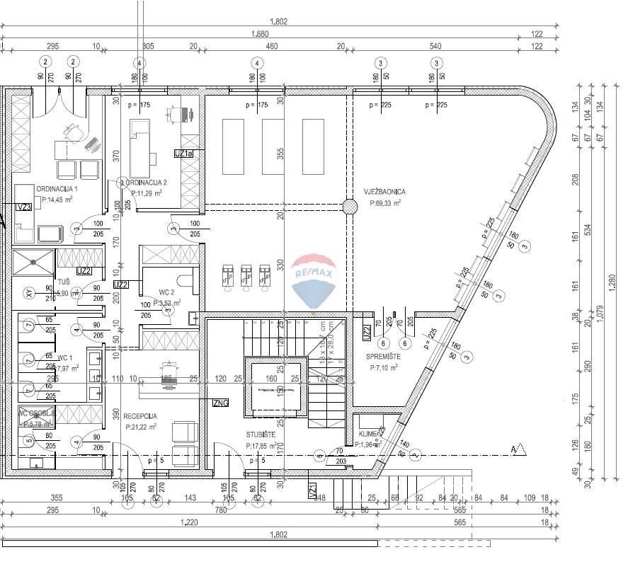 Attività commerciale Tar, Tar-Vabriga, 146,56m2