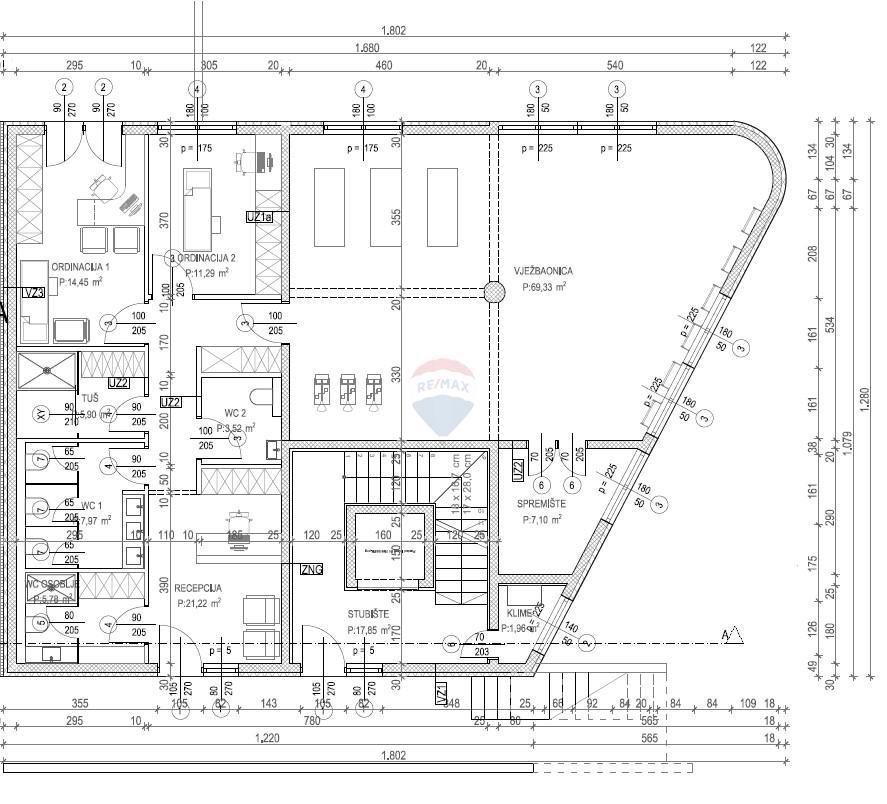 Attività commerciale Tar, Tar-Vabriga, 146,56m2