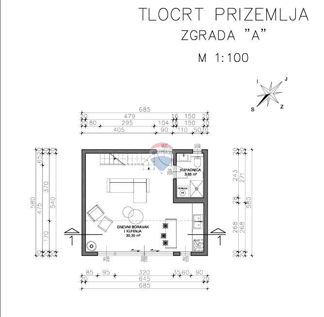 Ogulin, Lago Sabljaci | Progetto di sviluppo con due case moderne con piscina