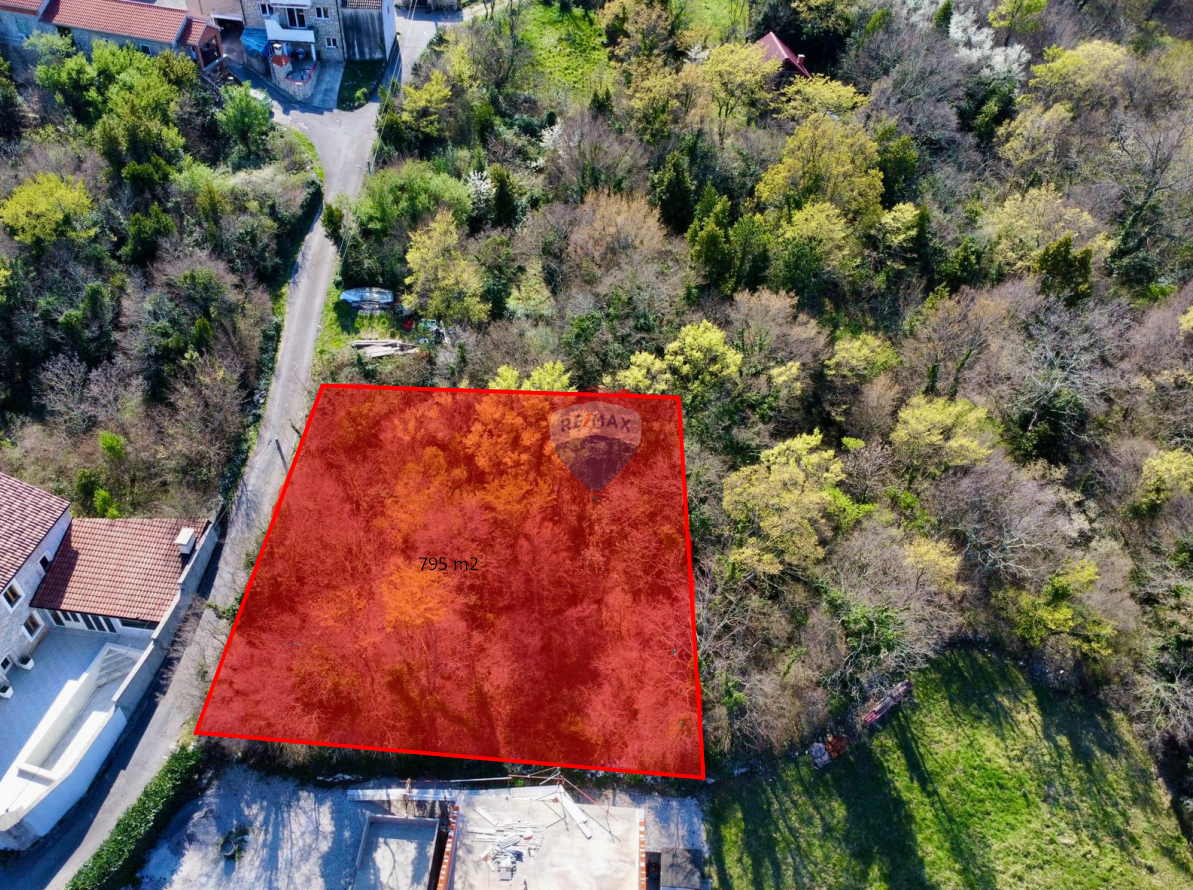 Crikvenica, Tribalj – Terreno edificabile, 795 m²