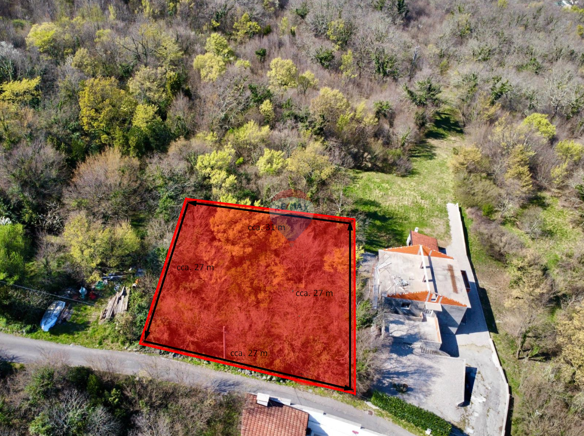 Crikvenica, Tribalj – Terreno edificabile, 795 m²