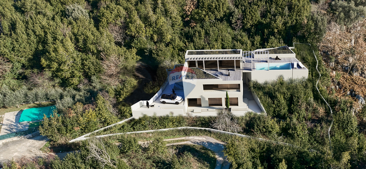 ISTRIA, PLOMIN - Terreno edificabile con progetto e vista mare