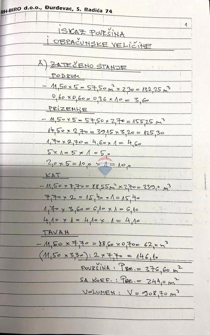 Casa Oporovec, Gornja Dubrava, 200m2