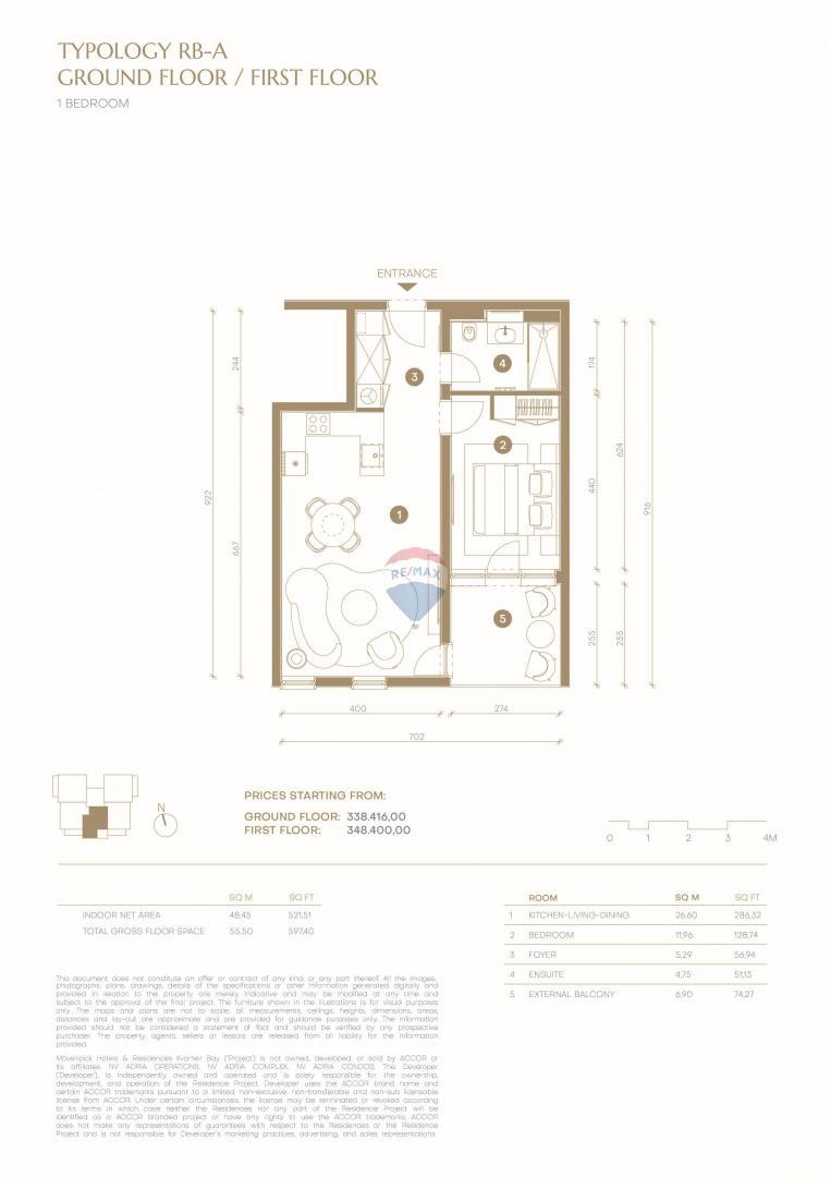 Appartamento Novi Vinodolski, 56m2