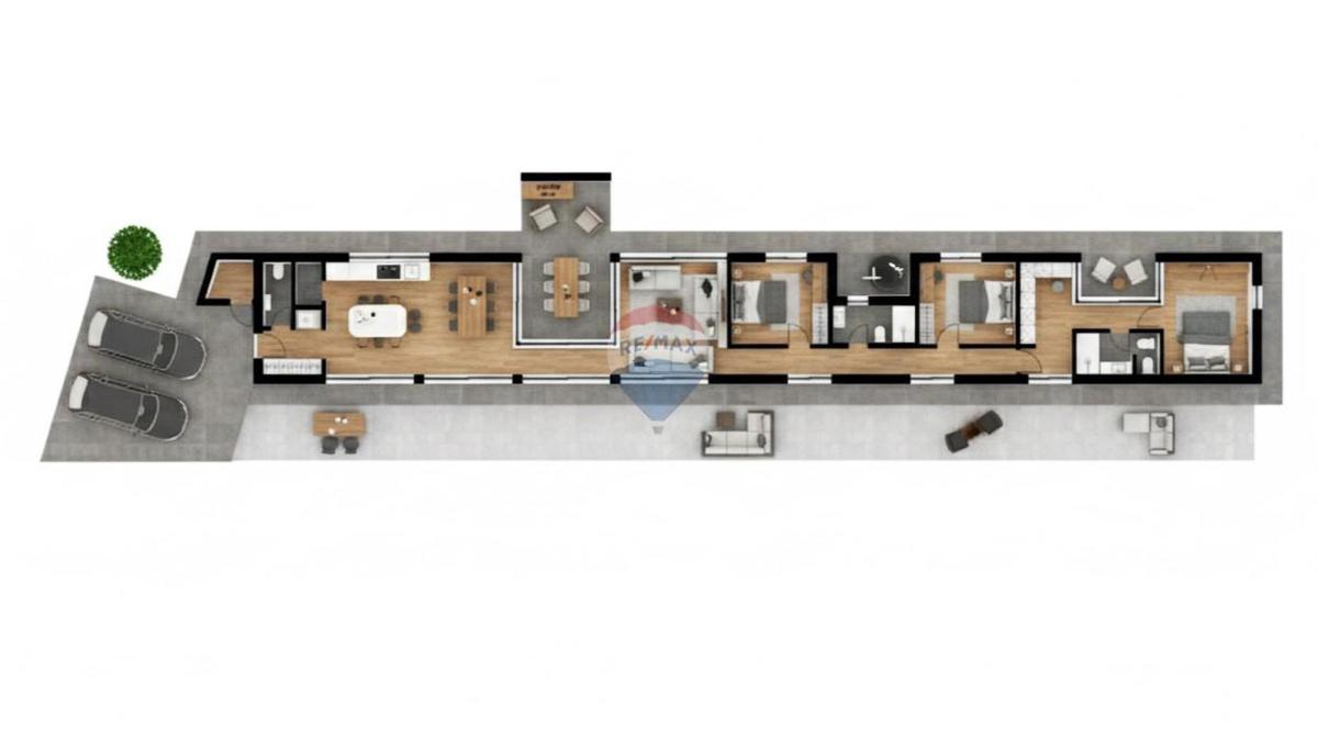 Terreno edificabile Umag, 592m2