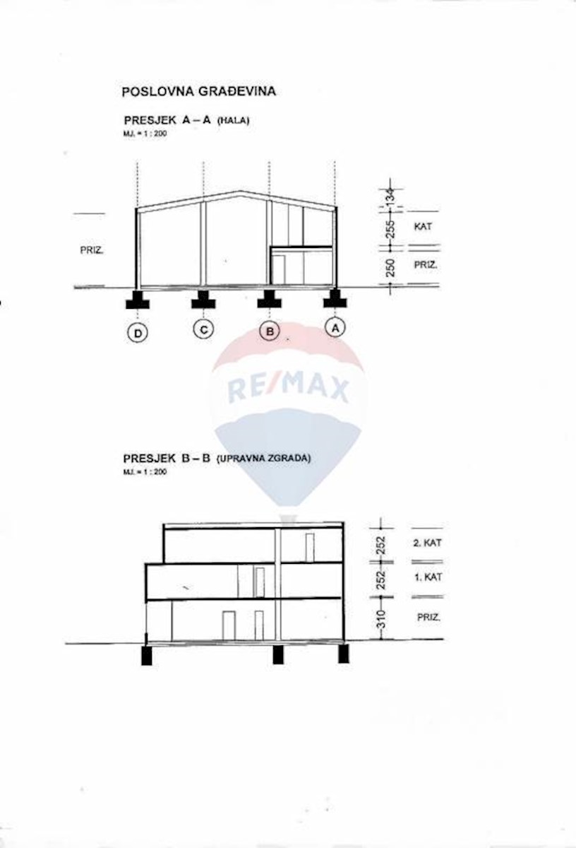 Attività commerciale Lučko, Zagreb - Okolica, 1.400m2