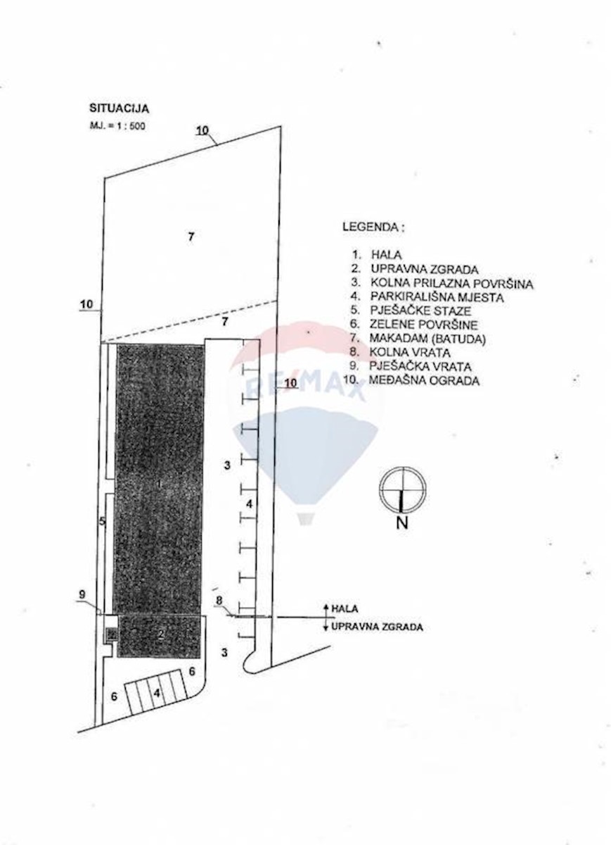 Attività commerciale Lučko, Zagreb - Okolica, 1.400m2