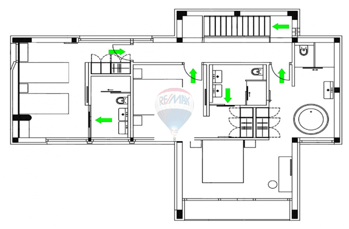 Villa Singola/Casa Vacanza Krk, 220m2