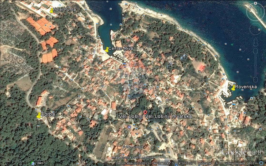 Terreno edificabile Veli Lošinj, Mali Lošinj, 2.000m2