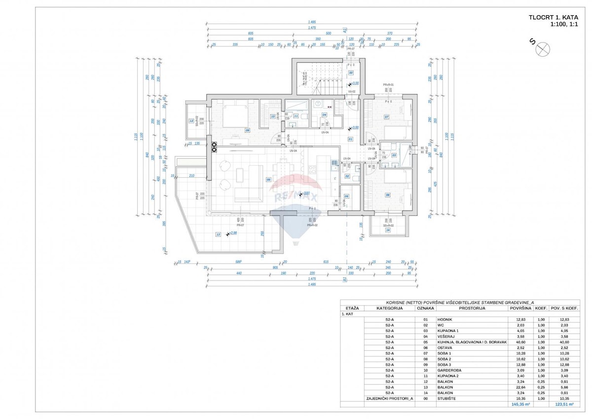 Appartamento Rubeši, Kastav, 135m2