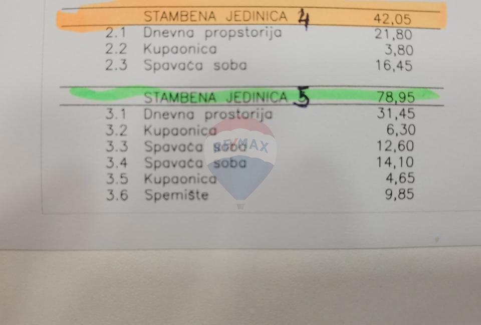 Appartamento Fažana, 77m2