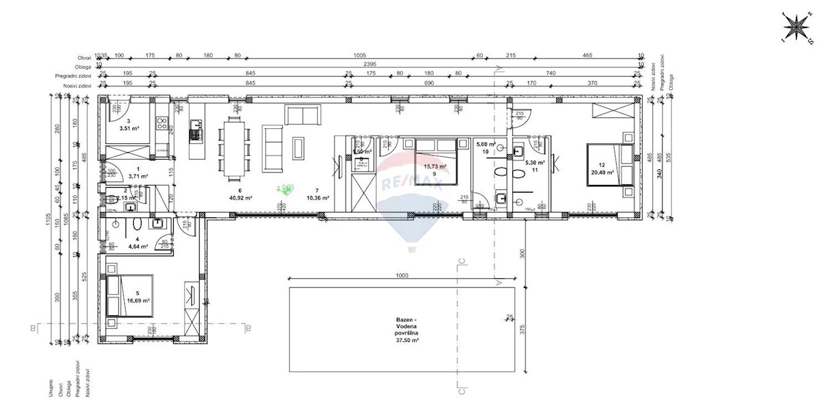 Casa Sveti Petar u Šumi, Sveti Petar U Šumi, 94m2