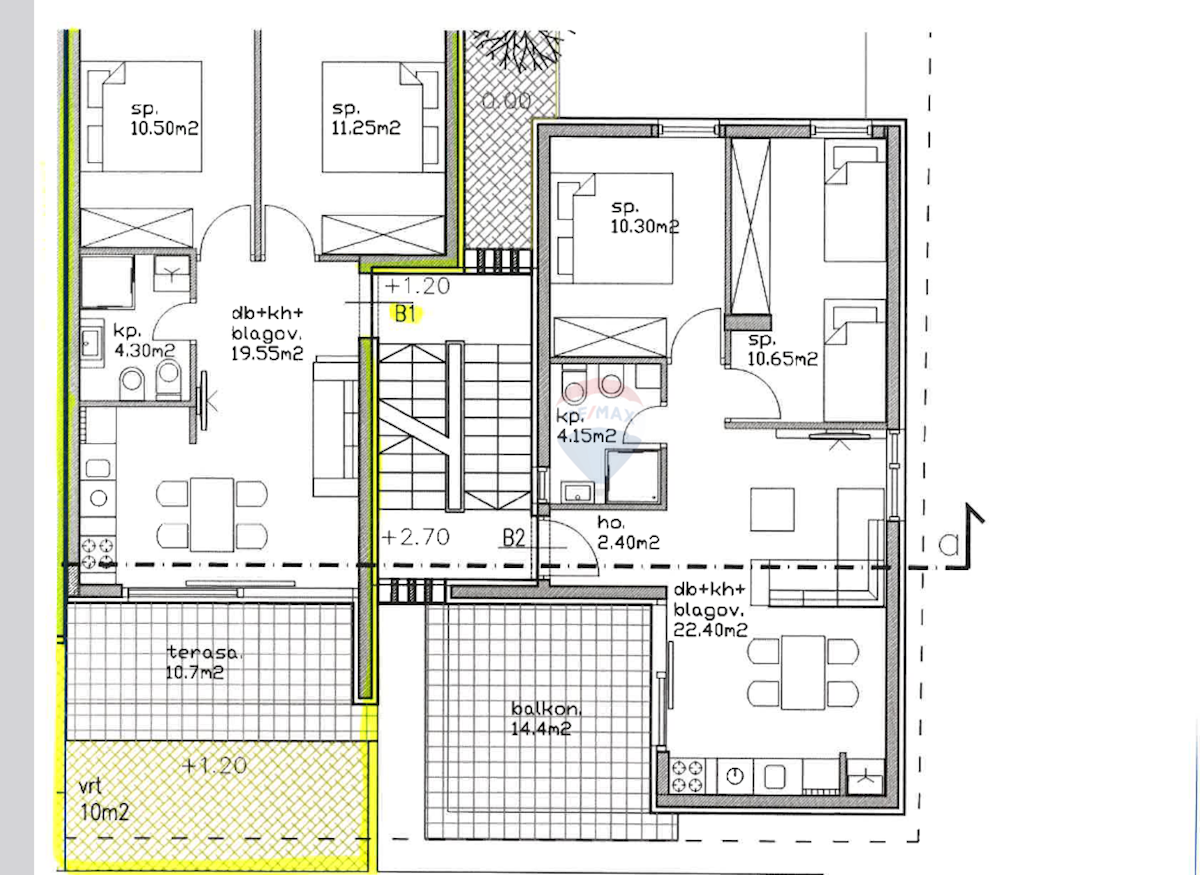 Appartamento Lovrečica, Umag, 45,60m2