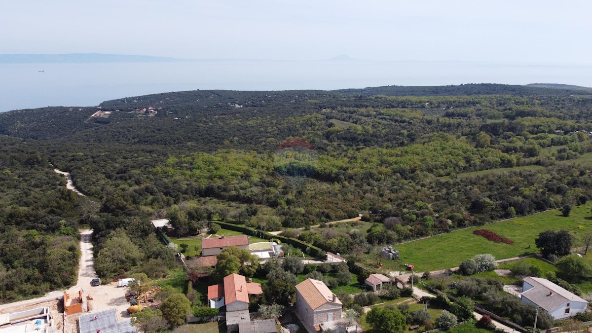 ISTRIA, KRNICA - Building plot 1771 m2 with sea view!