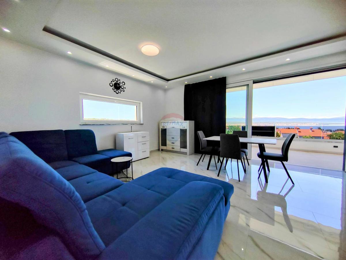 Appartamento Malinska, Malinska-Dubašnica, 81m2