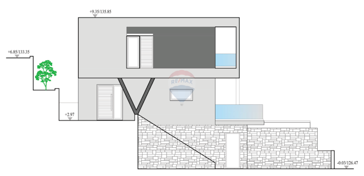 Stanići, Omiš | VILLA 1 & 2 - 284m2 + piscina 36m2, DI NUOVA COSTRUZIONE