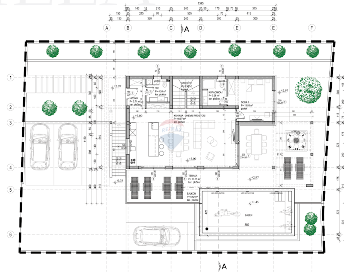 Stanići, Omiš | VILLA 1 & 2 - 284m2 + piscina 36m2, DI NUOVA COSTRUZIONE