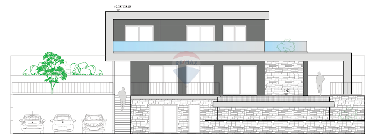 Stanići, Omiš | VILLA 1 & 2 - 284m2 + piscina 36m2, DI NUOVA COSTRUZIONE