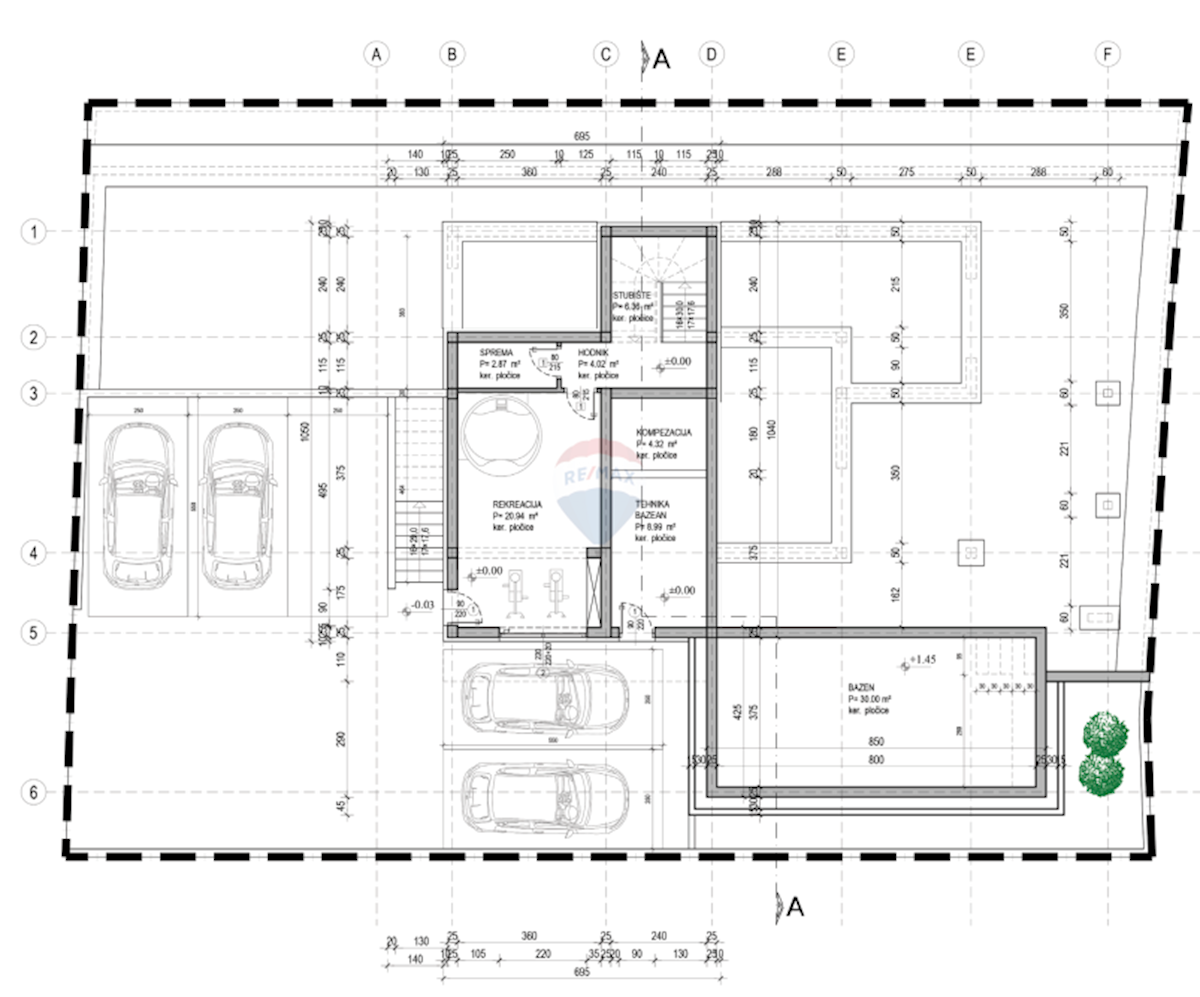 Stanići, Omiš | VILLA 1 & 2 - 284m2 + piscina 36m2, DI NUOVA COSTRUZIONE