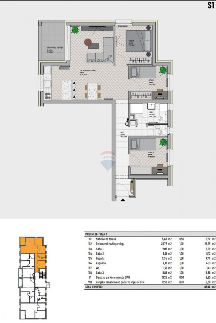 Appartamento Brezje, Sveta Nedelja, 85,21m2