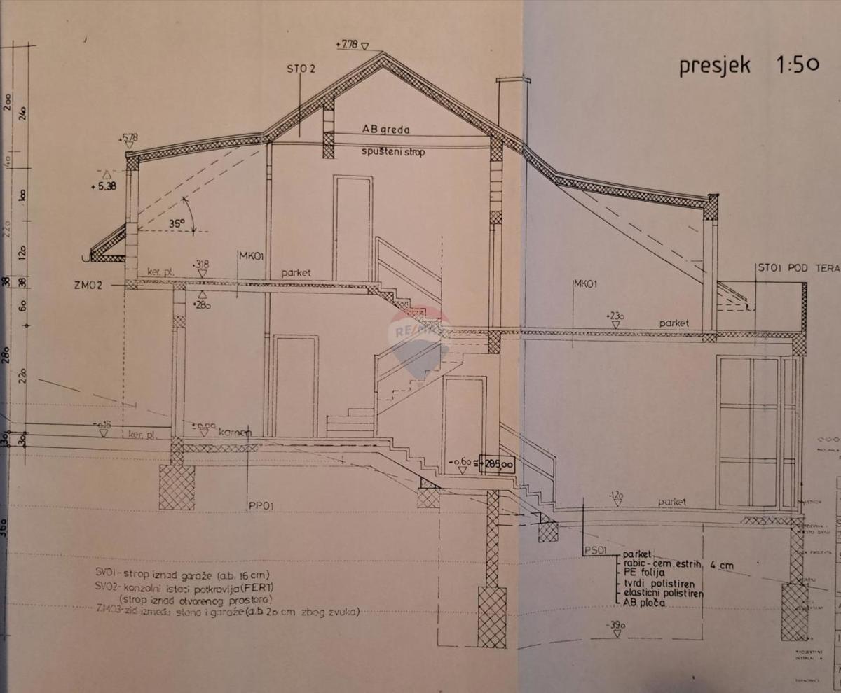 Casa Gračani, Podsljeme, 230m2