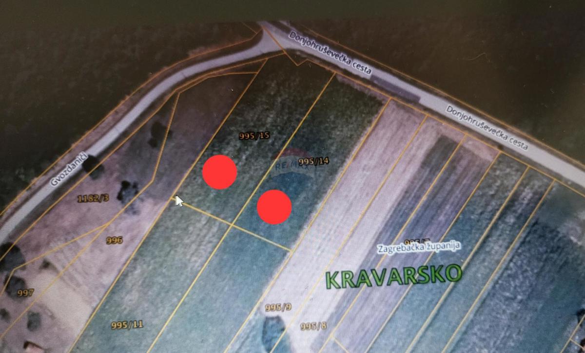 Terreno edificabile Gladovec Kravarski, Kravarsko, 4.114m2