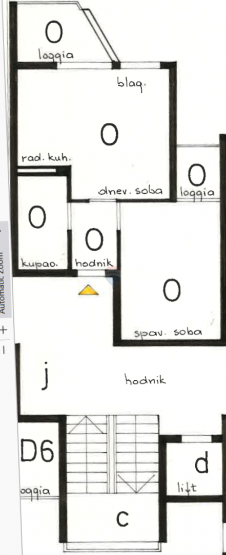 Appartamento Rovinj, 43m2