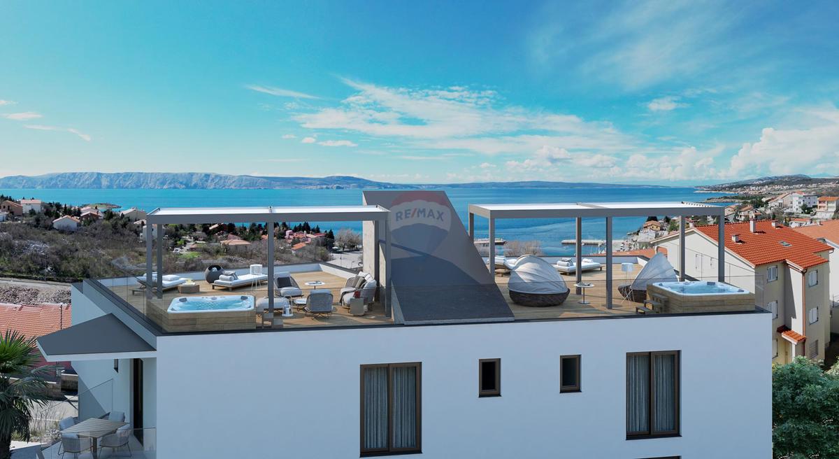 Appartamento Klenovica, Novi Vinodolski, 122m2