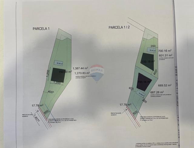 Terreno edificabile Malinska, Malinska-Dubašnica, 1.388m2