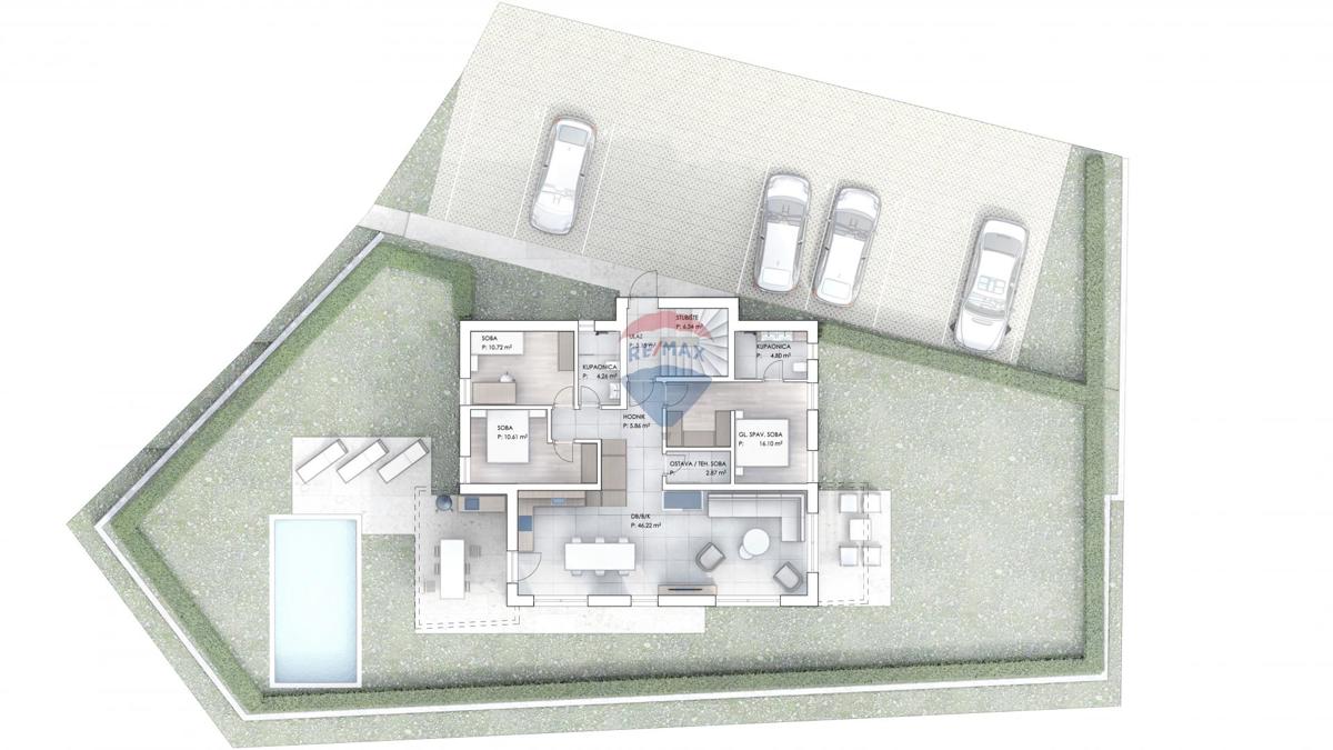 Terreno edificabile Krk, 753,56m2