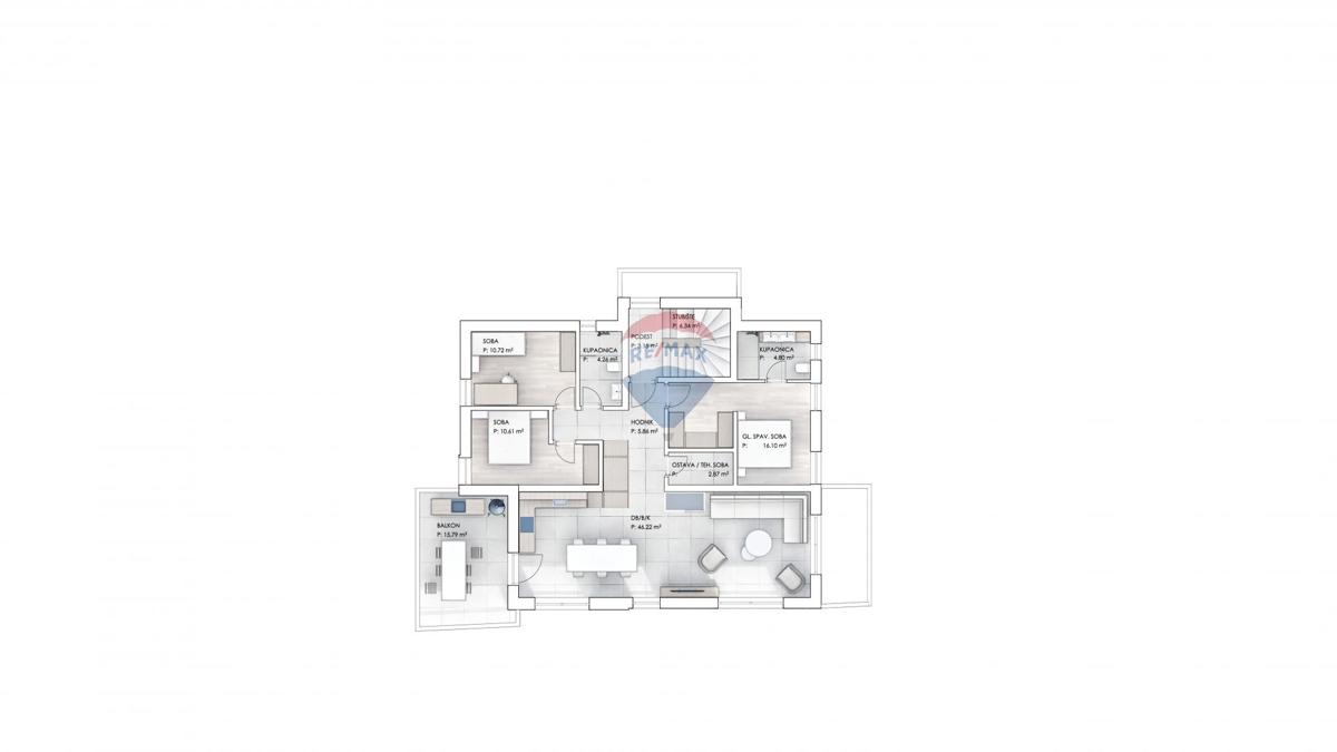 Terreno edificabile Krk, 753,56m2