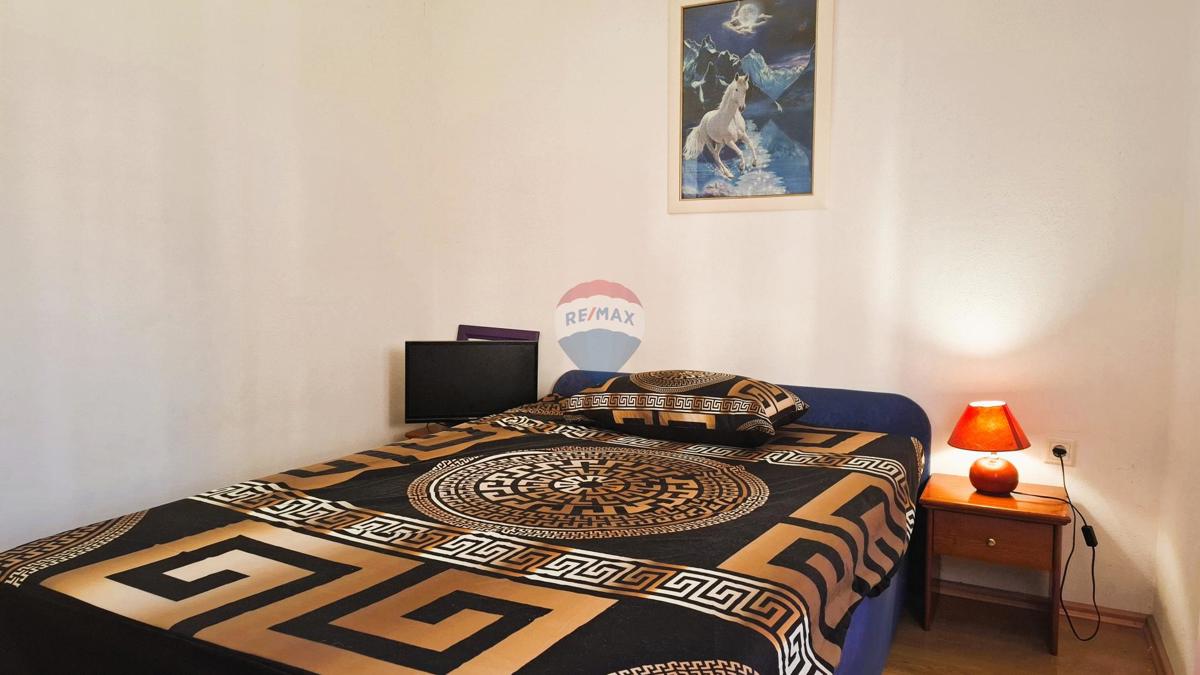 Novigrad, Appartamento bilocale con terrazza e vista mare, 34,48 m²