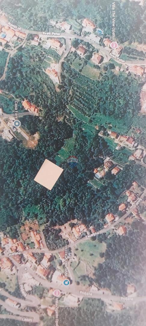 Terreno non edificabile Poljane, Opatija - Okolica, 1.863m2