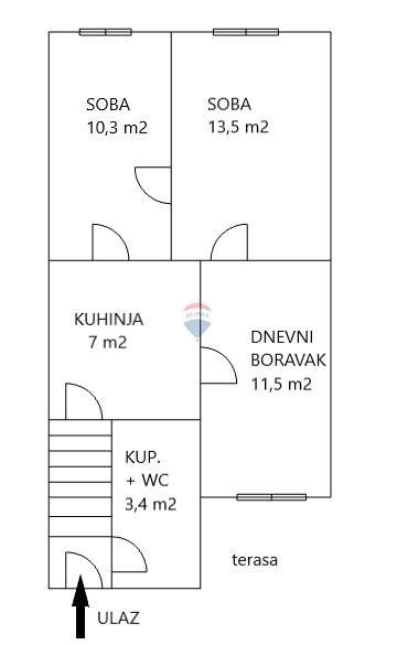 Appartamento Trešnjevka, Trešnjevka - Sjever, 40m2