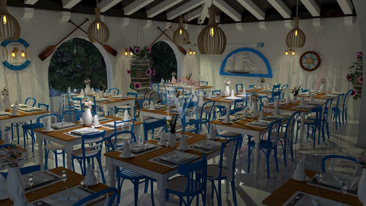 Mali Lošinj, Restaurant with apartment in the center in a TOP LOCATION!