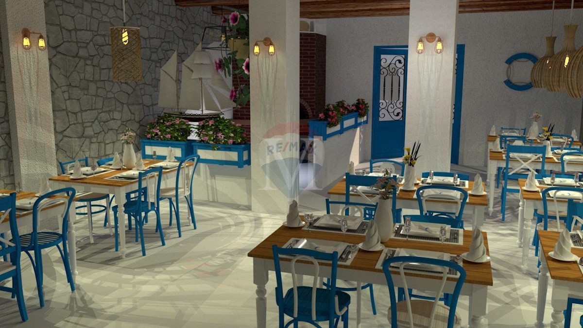 Mali Lošinj, Restaurant with apartment in the center in a TOP LOCATION!