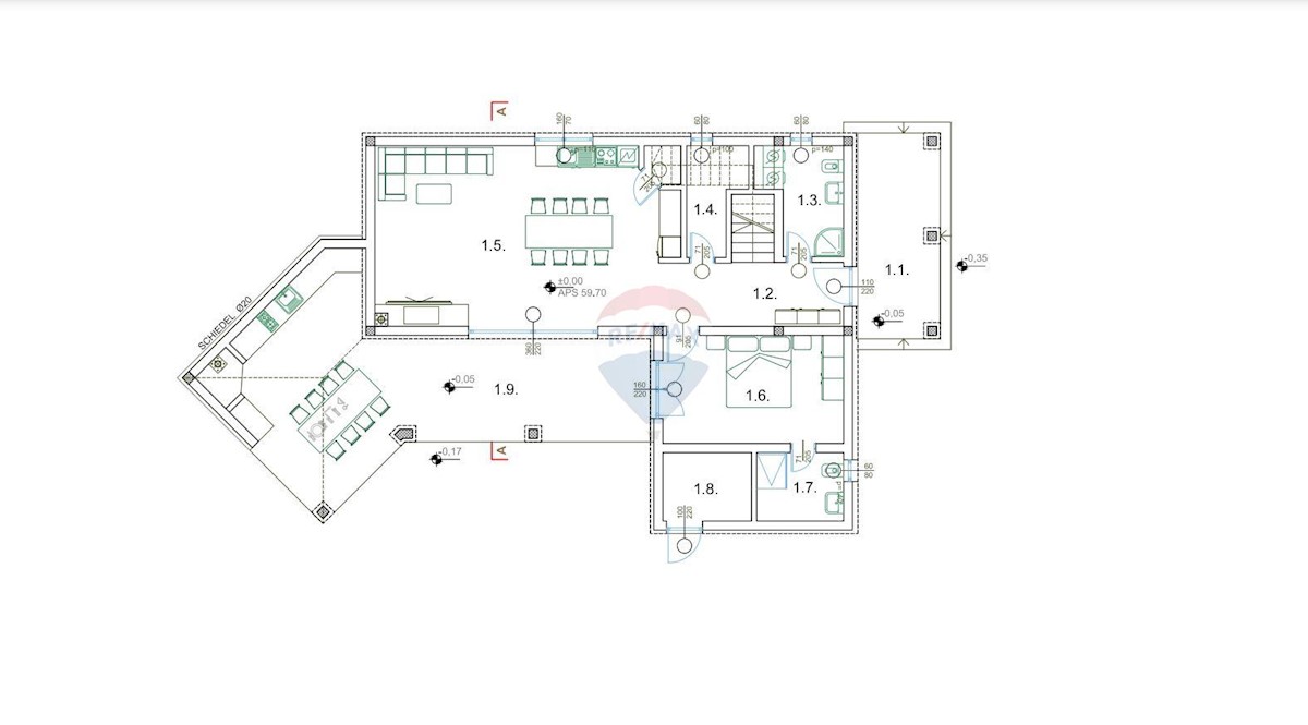 Casa Kanfanar, 167m2