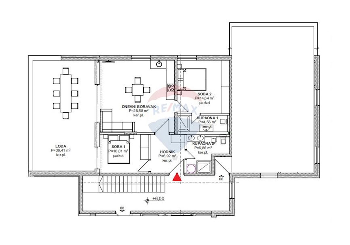 Appartamento Banjole, Medulin, 130m2