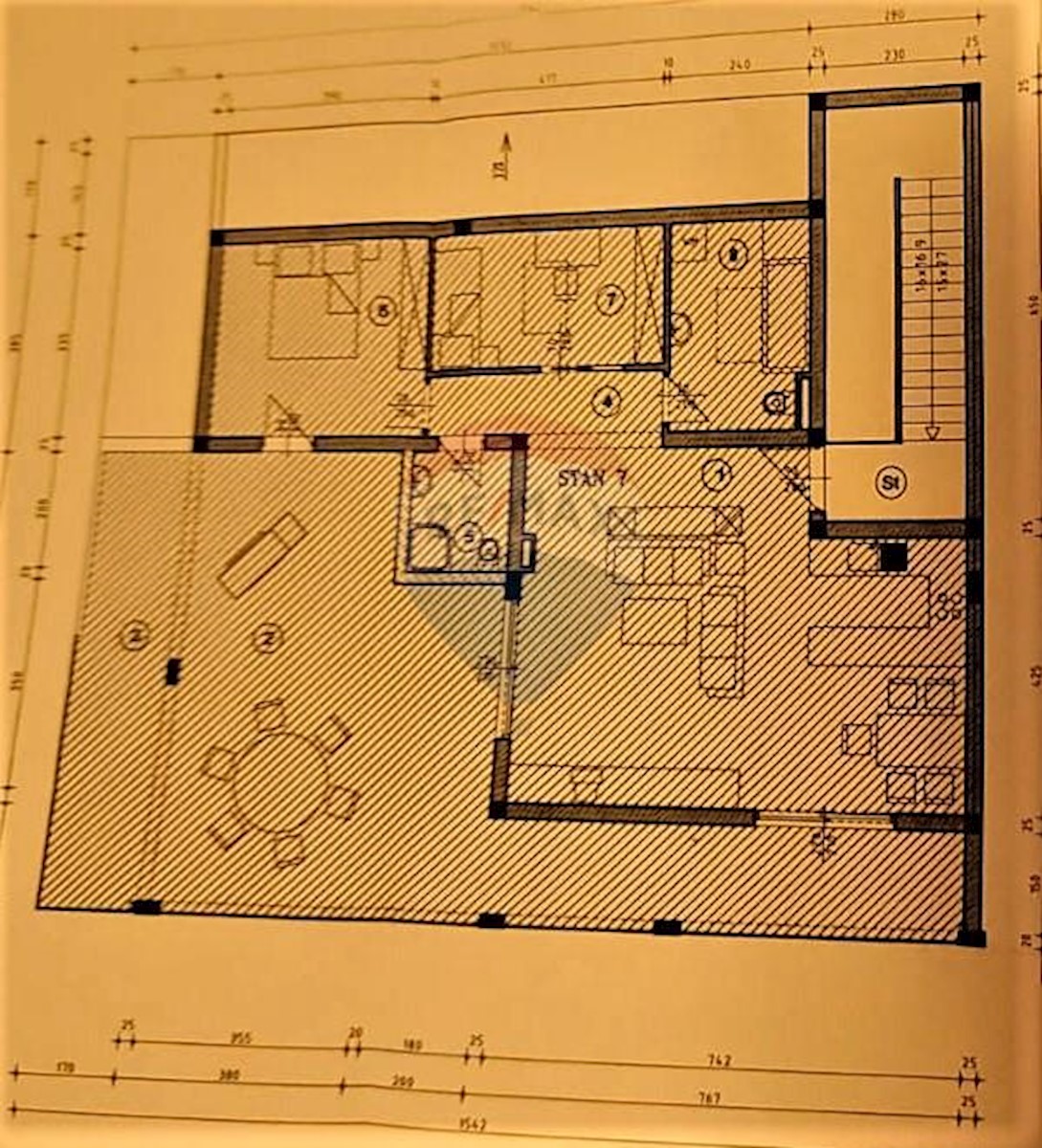 Appartamento Zambratija, Umag, 120m2